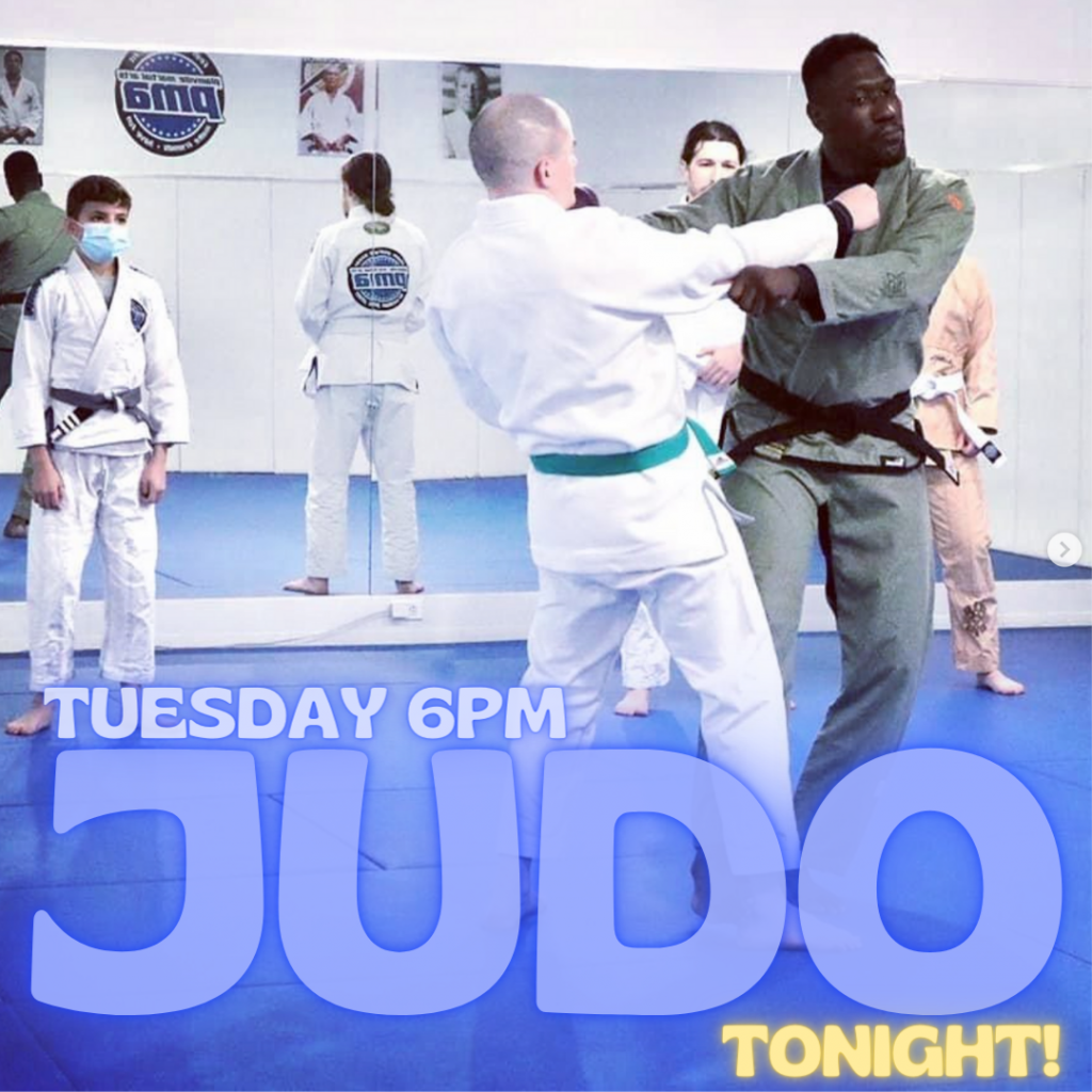 Tuesday Night 6PM Judo Begins Tonight!